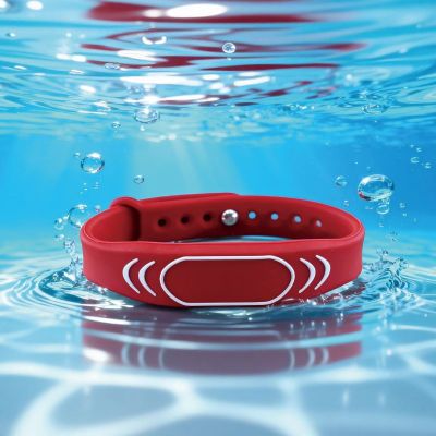 HY-WGJ25 NTAG213 Slim Silicone Wristband