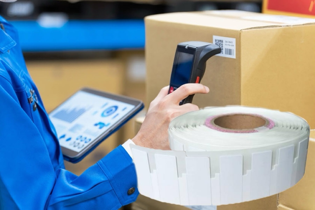 Joustava on-metal RFID-etiketti