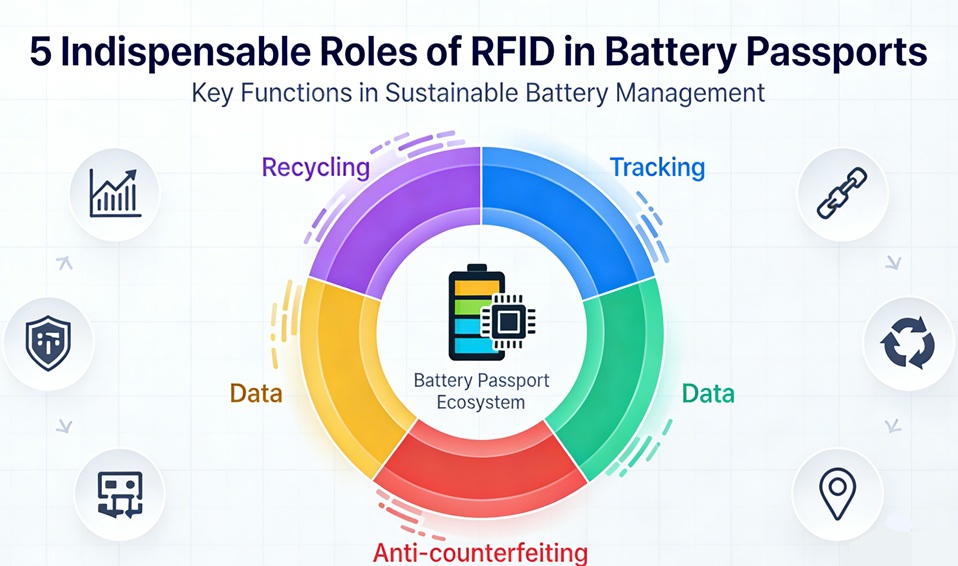 5 Indispensable Roles of RFID in Battery Passports