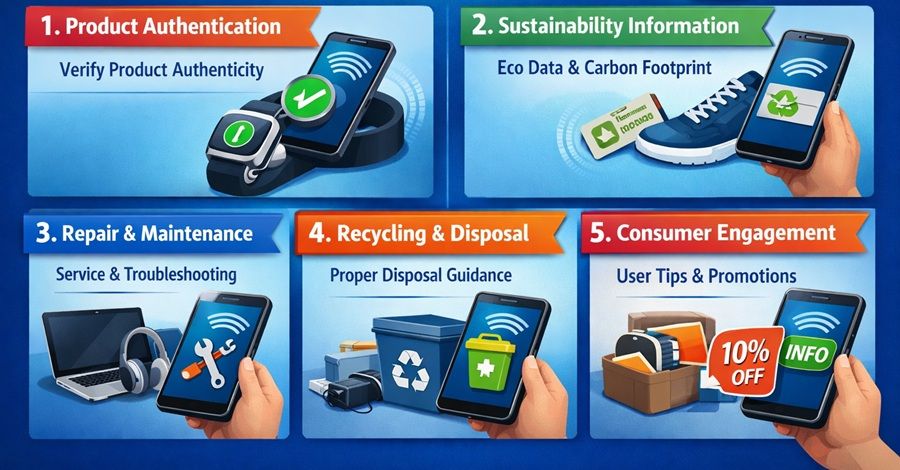 5 Major Application Scenarios of NFC in Electronic Product DPP