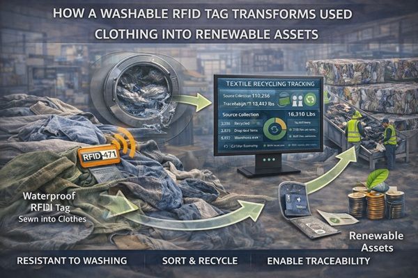 How a Washable RFID Tag Transforms Used Clothing into Renewable Assets