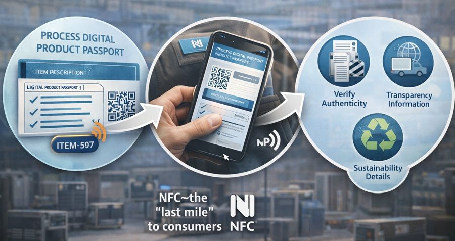 NFC the last mile for DPP to connect with consumers