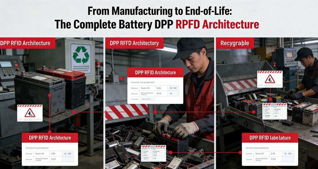 From Manufacturing to End-of-Life: The Complete Battery DPP RFID Architecture