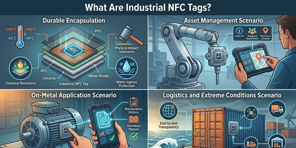 Τι είναι οι βιομηχανικές ετικέτες NFC