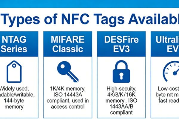 What Types of NFC Tags Are Available