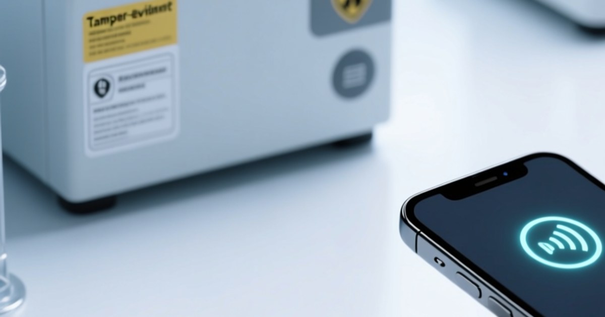 NFC authentication for memory cards and storage media fighting counterfeit USB drives and fake capacity SD cards